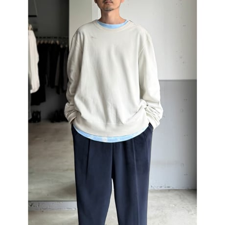 1990's-2000's "Polo by Ralph Lauren" Shoulder Zipper Sweat Shirt