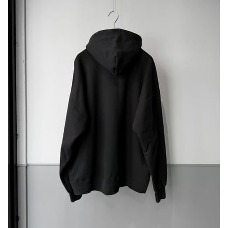2000's〜 "Hanes Ultimate Cotton" Black Color Full-Zip Hoodie