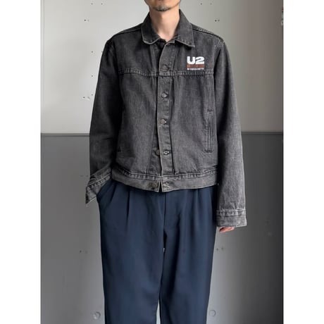 1980's "U2 RATTLE AND HUM" Promotion by Paramount Pictures denim trucker jacket