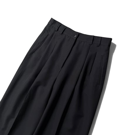1980's-Early 1990's Extra wide silhouette 2tuck slacks pants