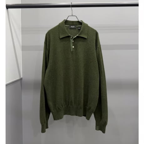 1990's-2000's "Neiman Marcus" Cashmere Knit Pullover Shirt