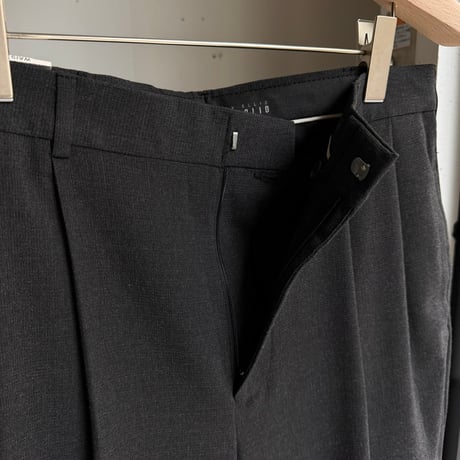 (Dead Stock) 2000's "PERRY ELLIS PORTFOLIO" Viscose blend 2tuck slacks pants