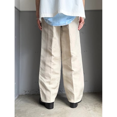 2000's Linen/Rayon fabric relaxing pants with 4pocket