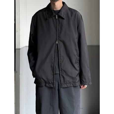 2000's "GUESS" Double zipper drizzler jacket