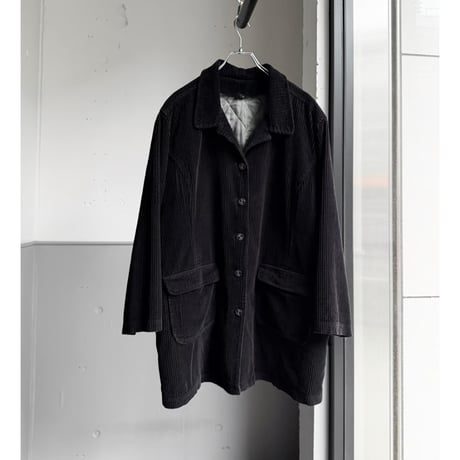 1990's Wide-wale corduroy jacket with detachable liner