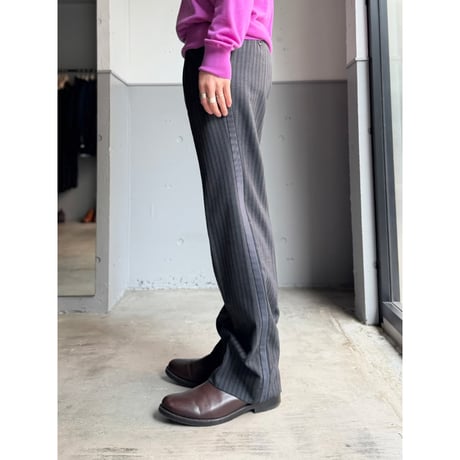 1980's-1990's "Christian Dior" USA MADE Semi-flare silhouette slacks pants