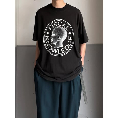 1990's "FISCAL KNOWLEDGE" HEAD Printed Tee