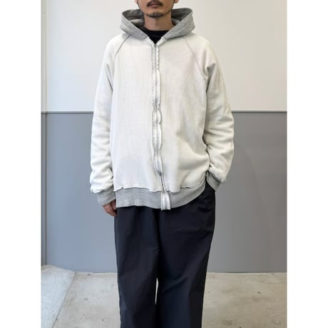 Late 1970's-Early 1980's Romania Made Thermal lined zip up hoodie