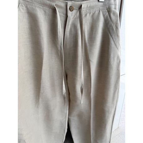 2000's Linen/Rayon fabric relaxing pants with 4pocket