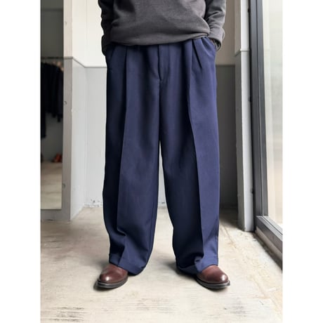 1990's USA MADE jaquard fabric extra wide silhouette slacks pants