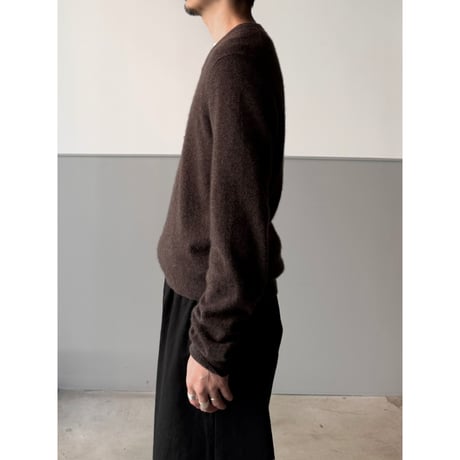 Cashmere Knit V-necked Sweater