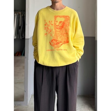 1990's USA MADE "THE TAMING OF THE SHREW" Printed sweat shirt