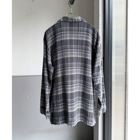 2000's "GEOFFERY BEENE" Cotton plaid pattern pajama shirt