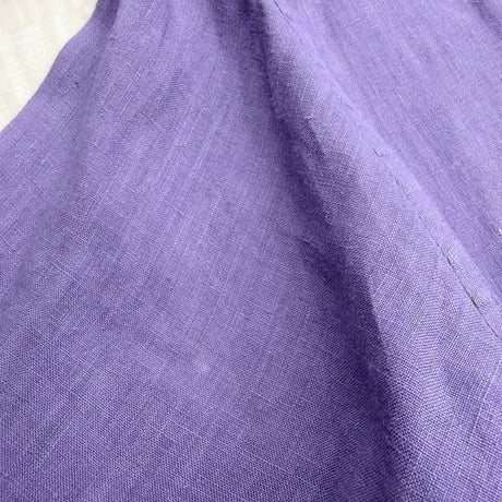 2000's〜 "THE OXFORD SHIRT CO." Purple fine linen fabric shirt