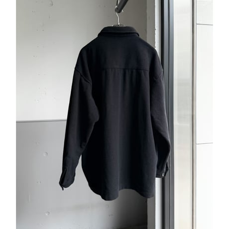 1990's "pierre cardin" Wool × Nylon Fabric 5pocket Relaxing Jacket