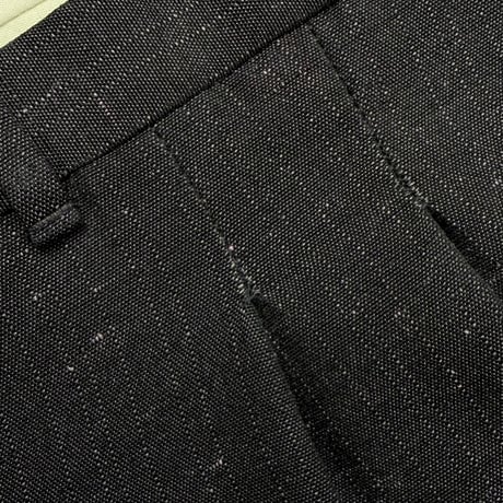 1980's USA MADE Gray × Pink color 2tuck slacks pants