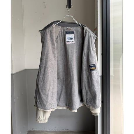 2000's "Zegna Sport" Light shell & jersey liner zip-up jacket