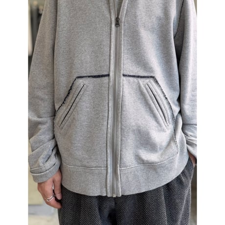 "BOSS ORANGE" Detachable design sweat jacket