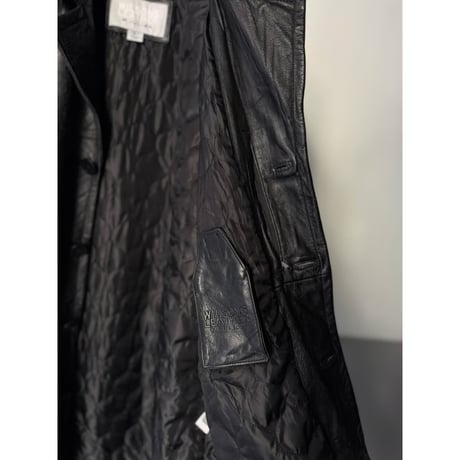 2000's〜 "WILSONS LEATHER" Leather 4button car coat