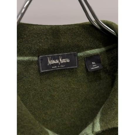 1990's-2000's "Neiman Marcus" Cashmere Knit Pullover Shirt