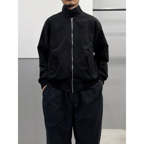 1990's-2000's ENGLAND MADE Black Harrington Jacket