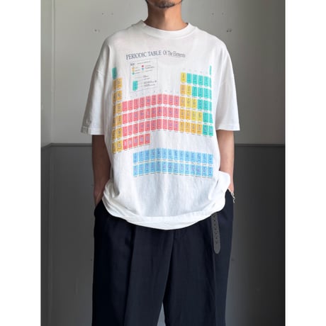 1990's "Cotton Expressions" PERIODIC TABLE Prited Tee
