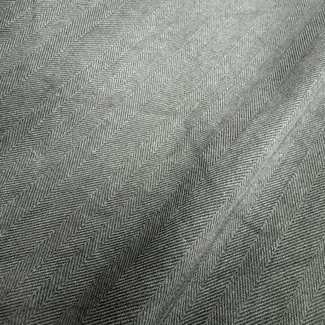 2000's〜 Black silk fabric 2tuck slacks pants