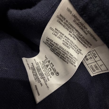 "Brooks Brothers" IRISH LINEN button-down shirt