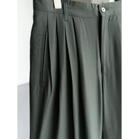 1990's "Andrew Fezza" 4tuck wide silhouette slacks pants