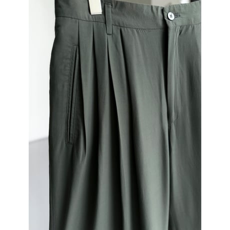 1990's "Andrew Fezza" 4tuck wide silhouette slacks pants