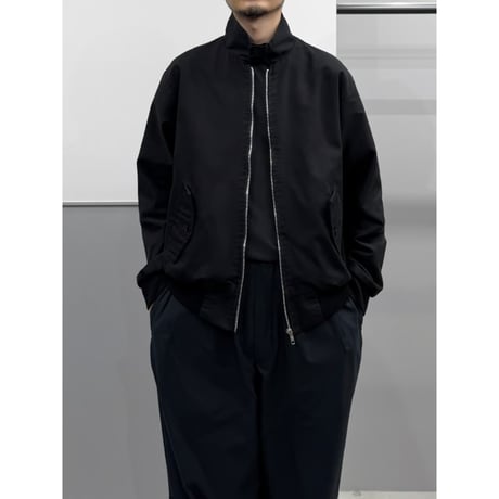 1990's-2000's ENGLAND MADE Black Harrington Jacket