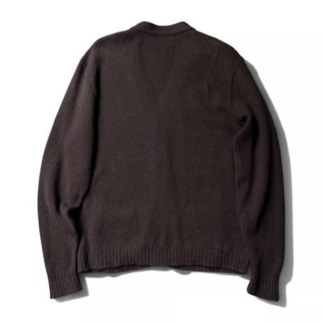 1980's "Jantzen" Brown color wool knit cardigan