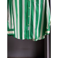 1990's "BONEVILLE" Long sleeve striped shirt