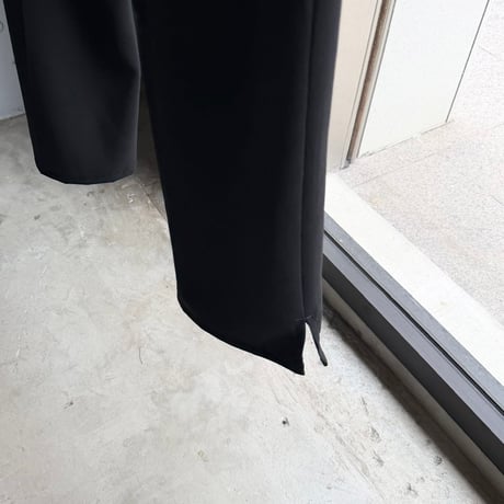 2000's "BANANA REPUBLIC" Wide silhouette side slit relaxing pants