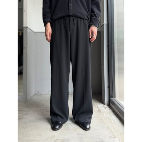 2000's "BANANA REPUBLIC" Wide silhouette side slit relaxing pants