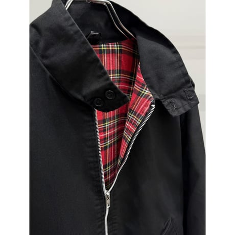 1990's-2000's ENGLAND MADE Black Harrington Jacket