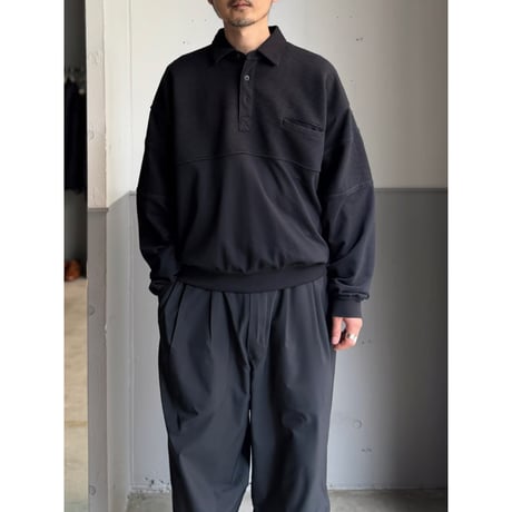 1990's Switching fabric jersey pullover shirt