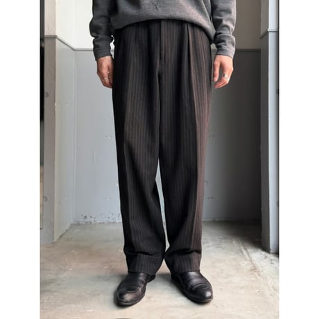 1990's Wool blend 2tuck slacks pants
