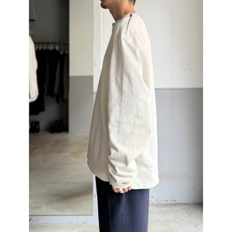 1990's-2000's "Polo by Ralph Lauren" Shoulder Zipper Sweat Shirt