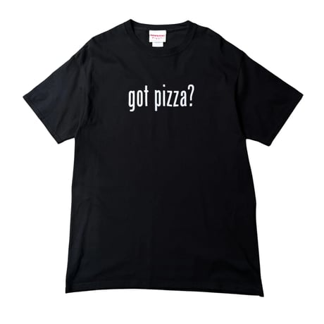 2000's "MYSTIC pizza" 「got pizza?」 Printed Tee
