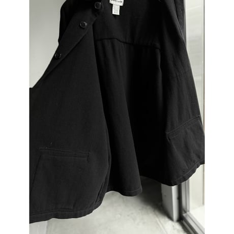 1990's "pierre cardin" Wool × Nylon Fabric 5pocket Relaxing Jacket