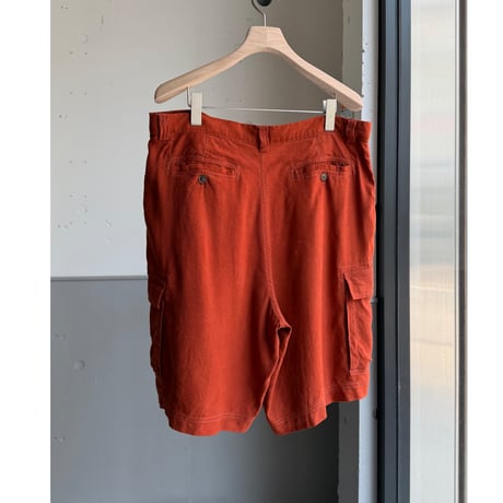 2000's〜 Silk / Linen fabric 6pockets shorts