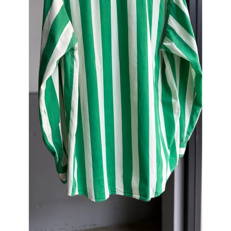 1990's "BONEVILLE" Long sleeve striped shirt
