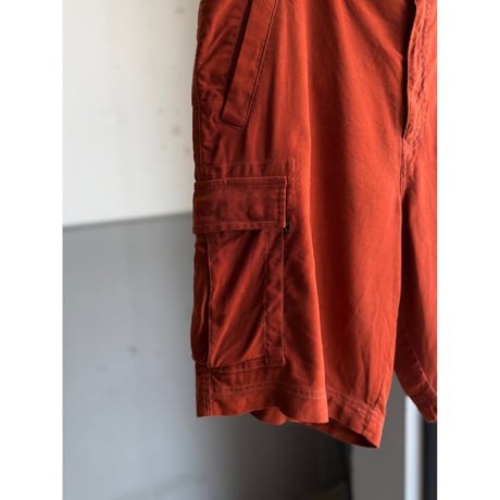 2000's〜 Silk / Linen fabric 6pockets shorts