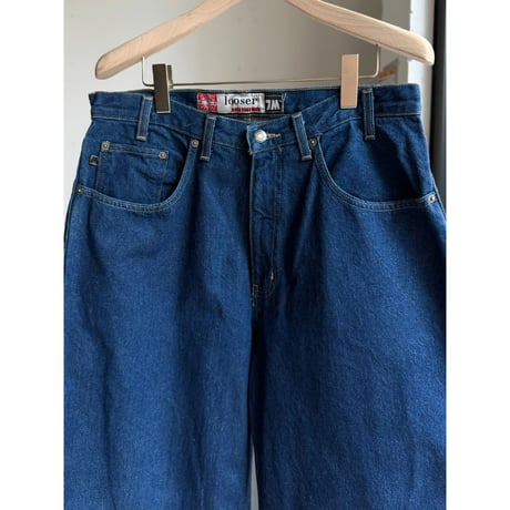 2000's Extra wide silhouette denim pants