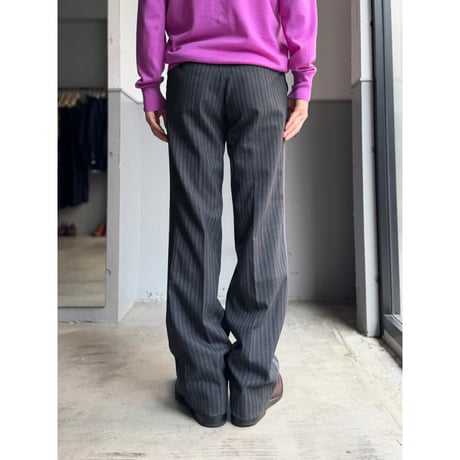 1980's-1990's "Christian Dior" USA MADE Semi-flare silhouette slacks pants