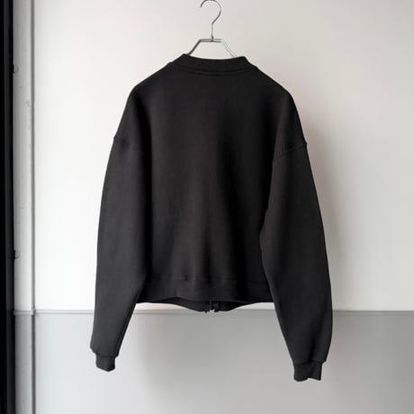 1990's "RUSSELL ATHLETIC" Wide & Short Silhouette Sweat Jacket