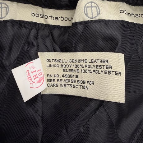2000's Black Leather Drizzler Jacket