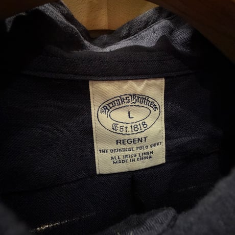 "Brooks Brothers" IRISH LINEN button-down shirt