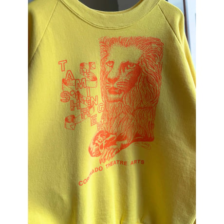 1990's USA MADE "THE TAMING OF THE SHREW" Printed sweat shirt